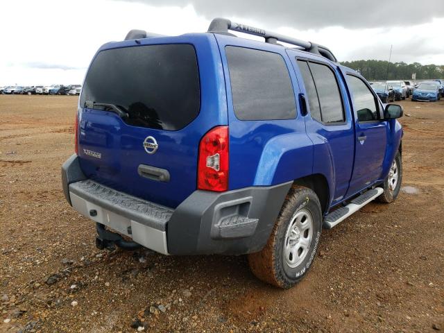 5N1AN0NU2FN656158 - 2015 NISSAN XTERRA X BLUE photo 4