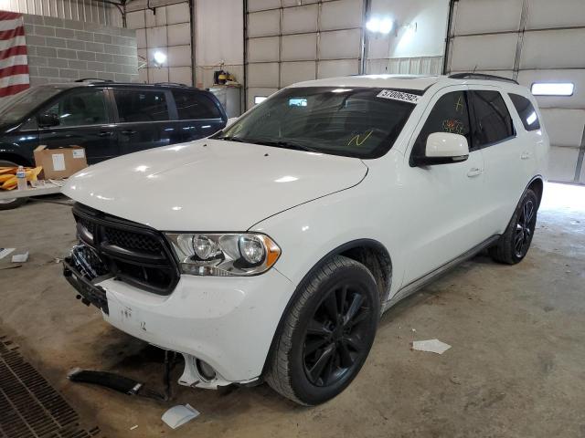 1C4RDJDG7CC178712 - 2012 DODGE DURANGO CR WHITE photo 2