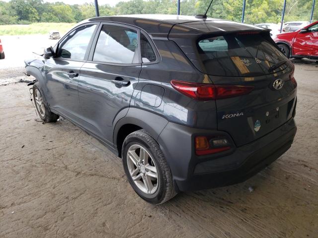 KM8K12AA2LU521593 - 2020 HYUNDAI KONA SE GRAY photo 3