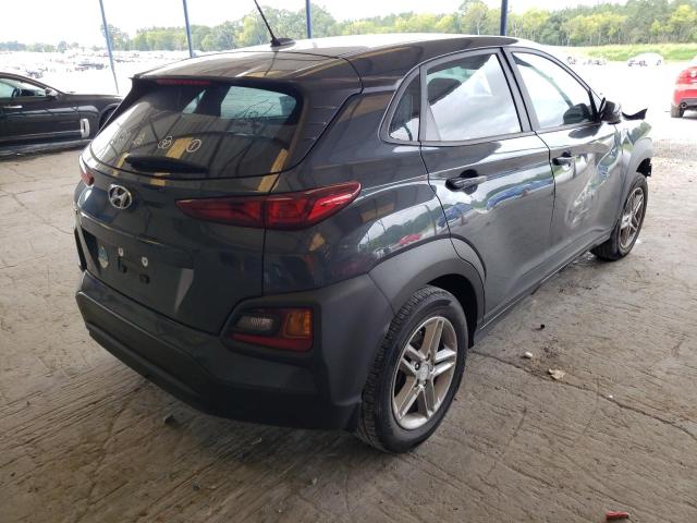 KM8K12AA2LU521593 - 2020 HYUNDAI KONA SE GRAY photo 4