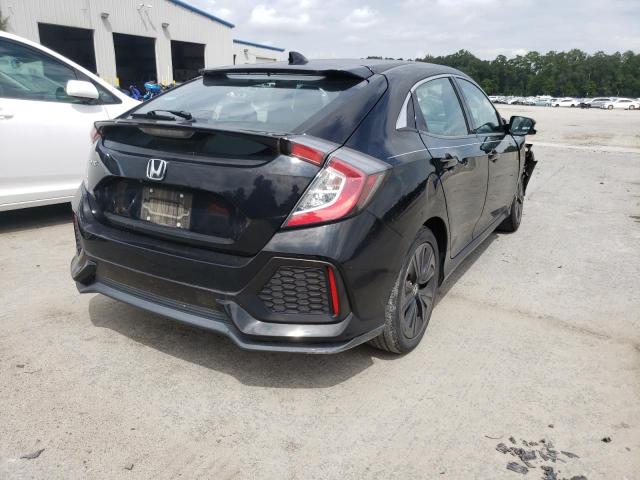 SHHFK7H58HU220978 - 2017 HONDA CIVIC EX BLACK photo 4