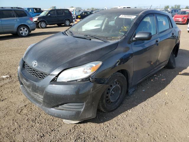 2T1KU40E09C119542 - 2009 TOYOTA MATRIX BLACK photo 2