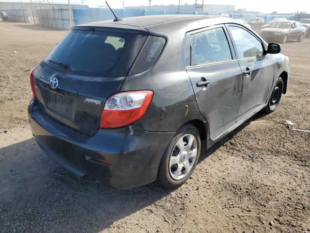 2T1KU40E09C119542 - 2009 TOYOTA MATRIX BLACK photo 4