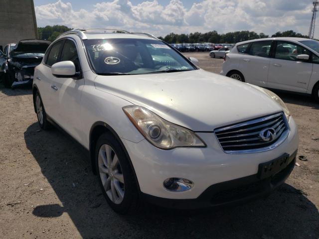 JNKAJ09F98M361402 - 2008 INFINITI EX35 BASE WHITE photo 1