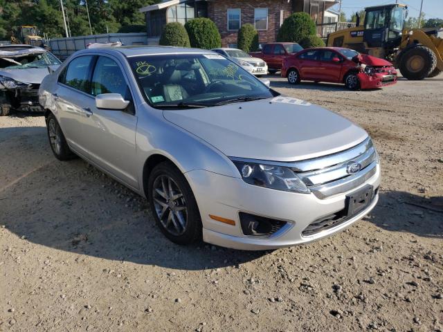 3FAHP0JA7AR407973 - 2010 FORD FUSION SEL SILVER photo 1