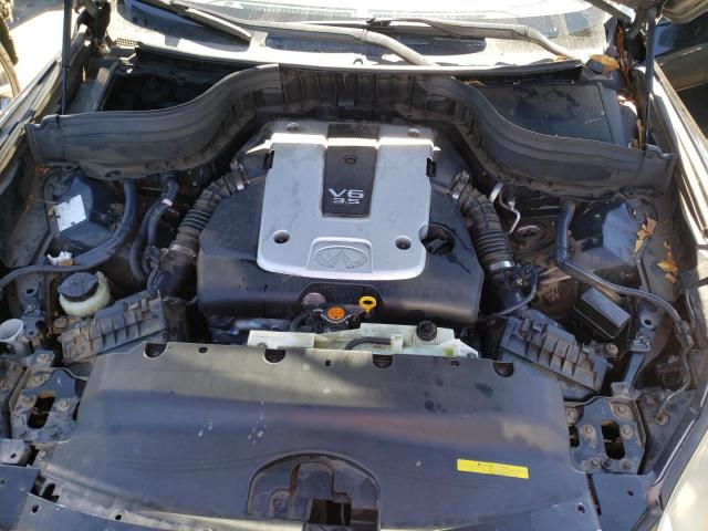 JNKAJ09E78M300959 - 2008 INFINITI EX35 BASE BLACK photo 7