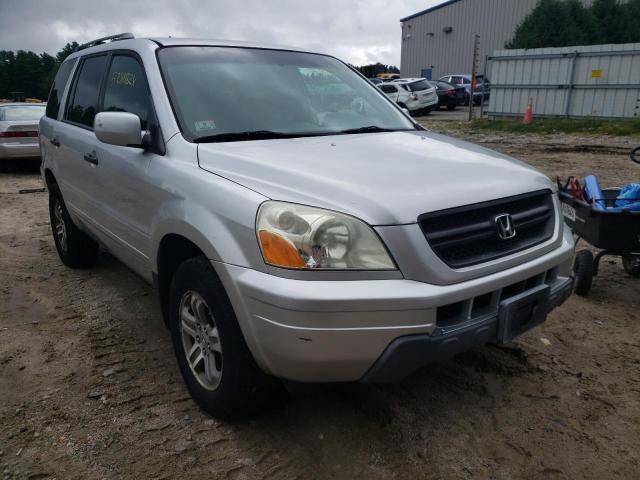 2HKYF18495H545946 - 2005 HONDA PILOT SILVER photo 1