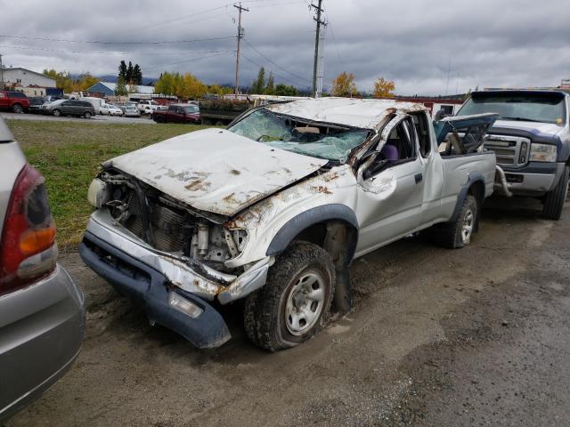 5TEWM72N02Z100036 - 2002 TOYOTA TACOMA XTR SILVER photo 2