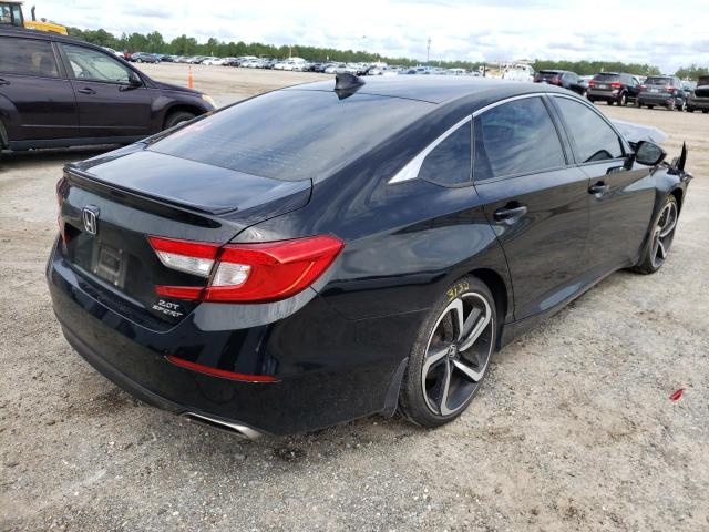 1HGCV2F33KA004599 - 2019 HONDA ACCORD SPO BLACK photo 4