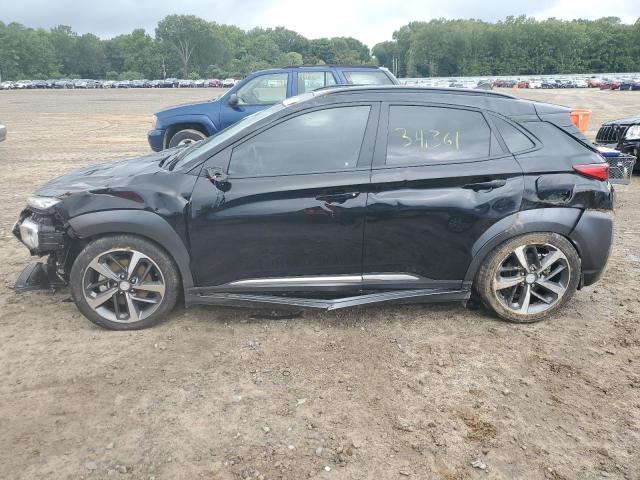 KM8K33A56MU628408 - 2021 HYUNDAI KONA LIMIT BLACK photo 9