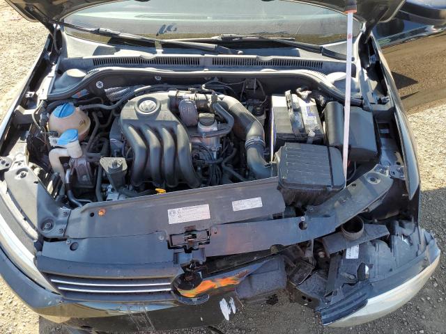 3VW2K7AJ4CM403870 - 2012 VOLKSWAGEN JETTA BASE Սև լուսանկար 7