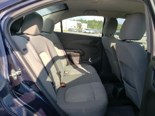 1G1JA5SG7F4209111 - 2015 CHEVROLET SONIC LS BLUE photo 6