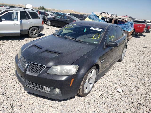 6G2EC57YX8L151452 - 2008 PONTIAC G8 GT BLACK photo 2