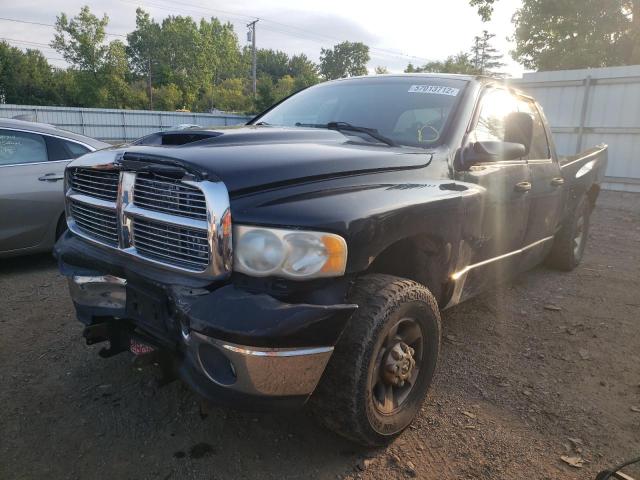 3D7KU28613G754743 - 2003 DODGE RAM 2500 S BLACK photo 2