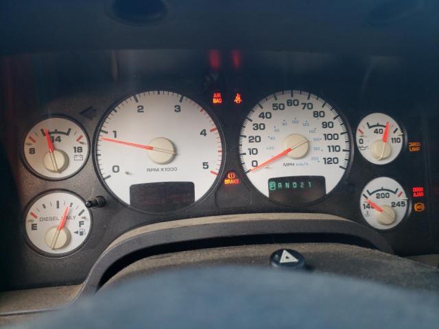 3D7KU28613G754743 - 2003 DODGE RAM 2500 S Սև լուսանկար 8