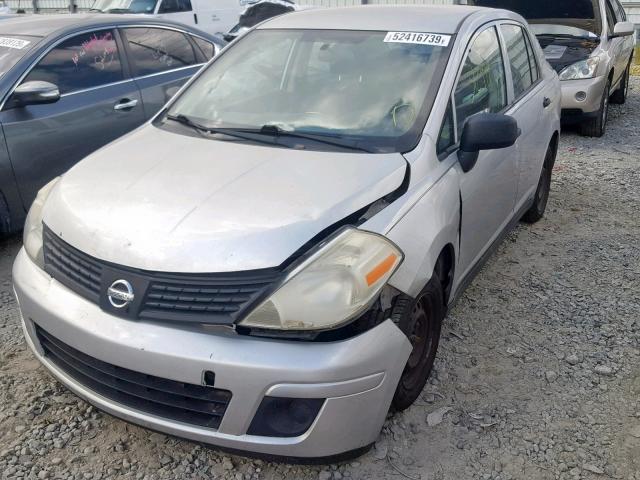 3N1CC1AP7BL420241 - 2011 NISSAN VERSA S SILVER photo 2