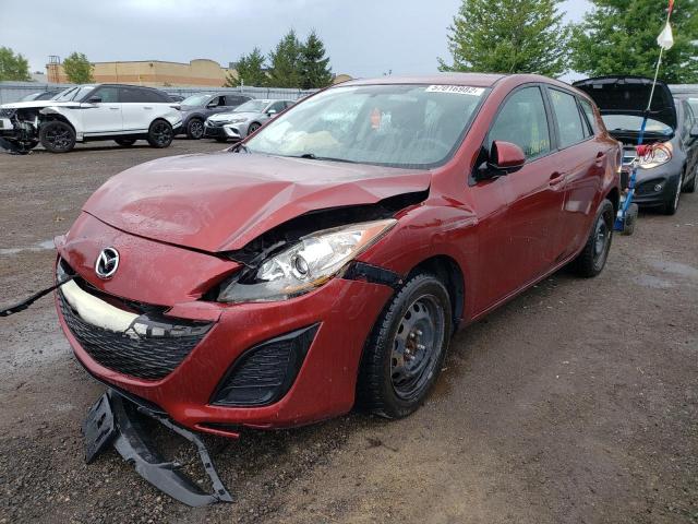 JM1BL1KF4B1488146 - 2011 MAZDA 3 I RED photo 2