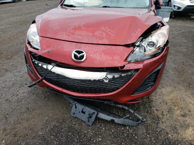 JM1BL1KF4B1488146 - 2011 MAZDA 3 I RED photo 9