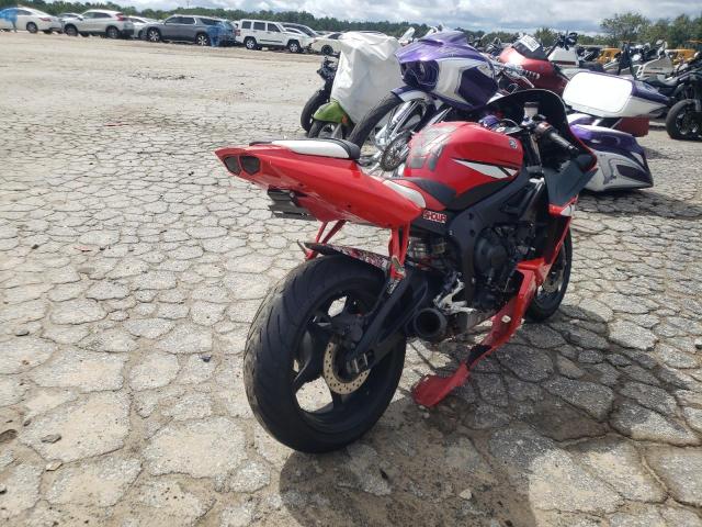 JYARJ06E84A014022 - 2004 YAMAHA YZFR6 L RED photo 4