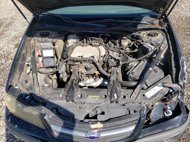 2G1WF52E839161049 - 2003 CHEVROLET IMPALA BLACK photo 7