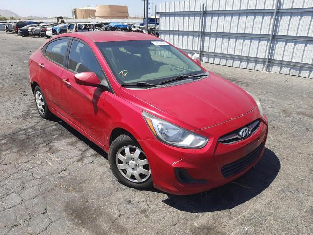 KMHCT4AE8CU210716 - 2012 HYUNDAI ACCENT RED photo 1