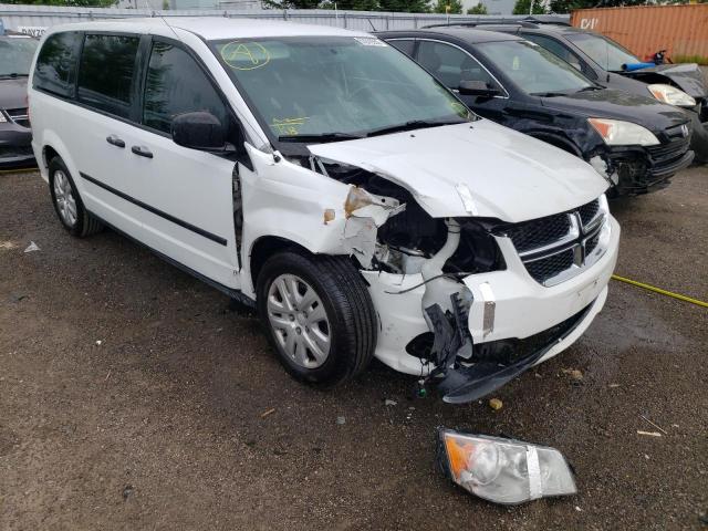 2C4RDGBG7GR142716 - 2016 DODGE GRAND CARA WHITE photo 1