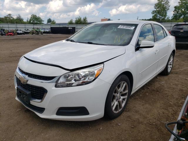 1G11C5SLXFF225413 - 2015 CHEVROLET MALIBU 1LT 白色 照片 2