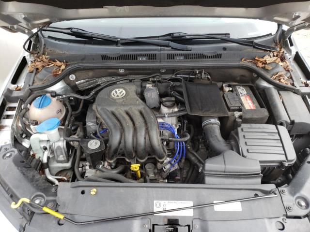 3VW2K7AJ3FM267879 - 2015 VOLKSWAGEN JETTA BASE 银色 照片 7