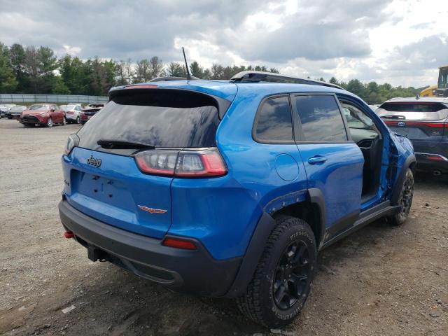 1C4PJMBX0KD200093 - 2019 JEEP CHEROKEE T BLUE photo 4