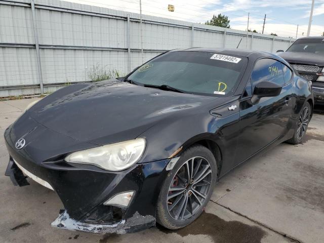 JF1ZNAA12D1706379 - 2013 TOYOTA SCION FR-S BLACK photo 2