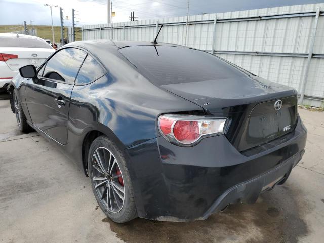 JF1ZNAA12D1706379 - 2013 TOYOTA SCION FR-S BLACK photo 3