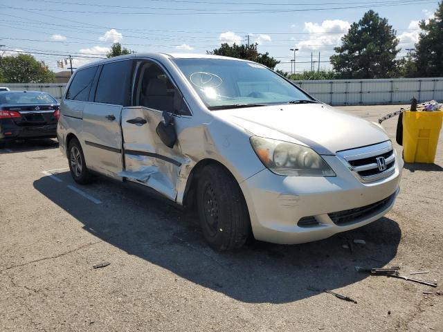 5FNRL382X7B025103 - 2007 HONDA ODYSSEY LX SILVER photo 1