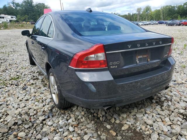 YV1992AHXA1115062 - 2010 VOLVO S80 T6 GRAY photo 3