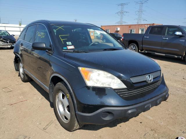 JHLRE38327C018133 - 2007 HONDA CR-V LX BLACK photo 1