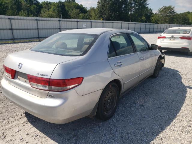 1HGCM66394A094452 - 2004 HONDA ACCORD LX SILVER photo 4