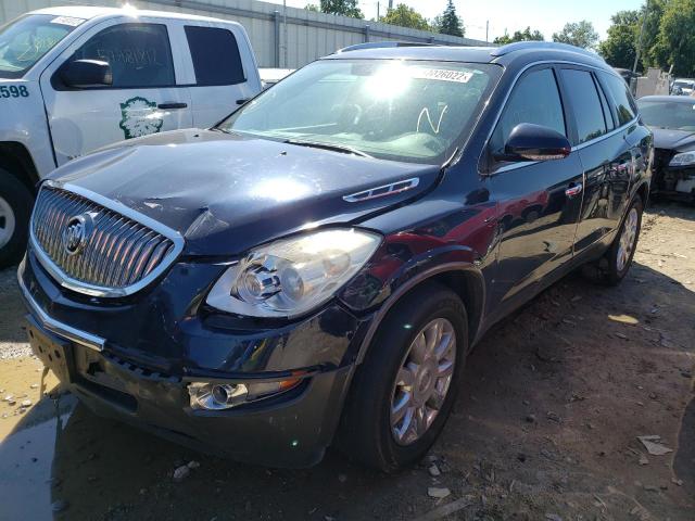 5GAKVDED7CJ264927 - 2012 BUICK ENCLAVE BLUE photo 2