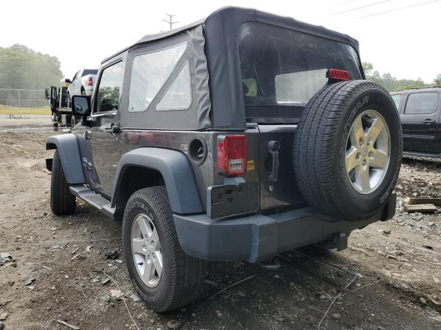1C4AJWAG6EL261381 - 2014 JEEP WRANGLER S GRAY photo 3