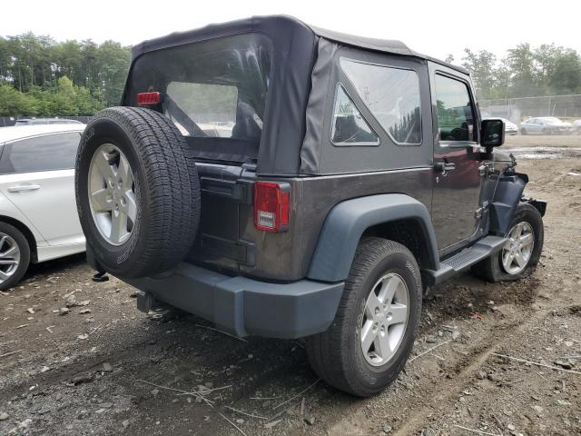 1C4AJWAG6EL261381 - 2014 JEEP WRANGLER S GRAY photo 4