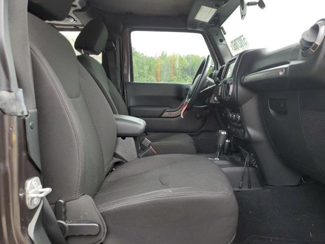 1C4AJWAG6EL261381 - 2014 JEEP WRANGLER S GRAY photo 5