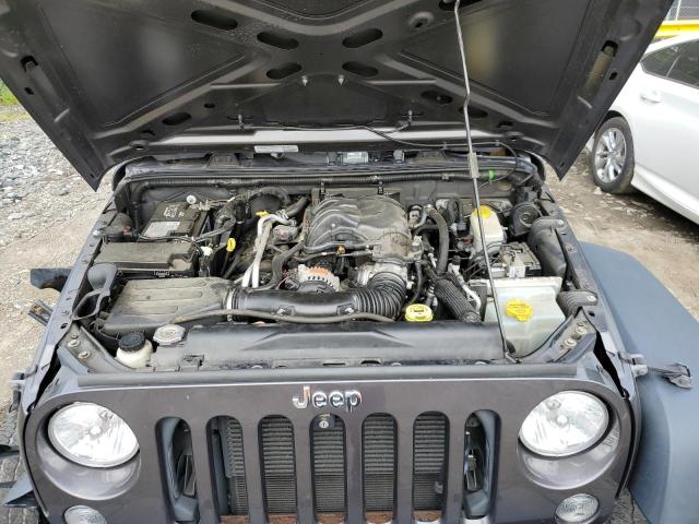 1C4AJWAG6EL261381 - 2014 JEEP WRANGLER S GRAY photo 7