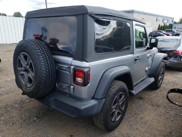 1C4GJXAN8KW513253 - 2019 JEEP WRANGLER S 灰色 照片 4