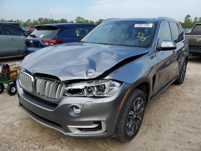 5UXKR2C39H0W43974 - 2017 BMW X5 SDRIVE3 GRAY photo 2