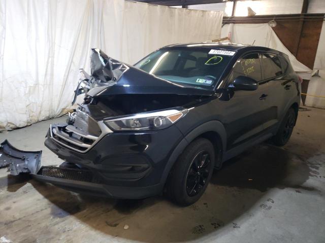 KM8J2CA46JU702301 - 2018 HYUNDAI TUCSON SE BLACK photo 2