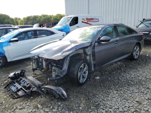 1HGCV1F51LA131929 - 2020 HONDA ACCORD EXL GRAY photo 2