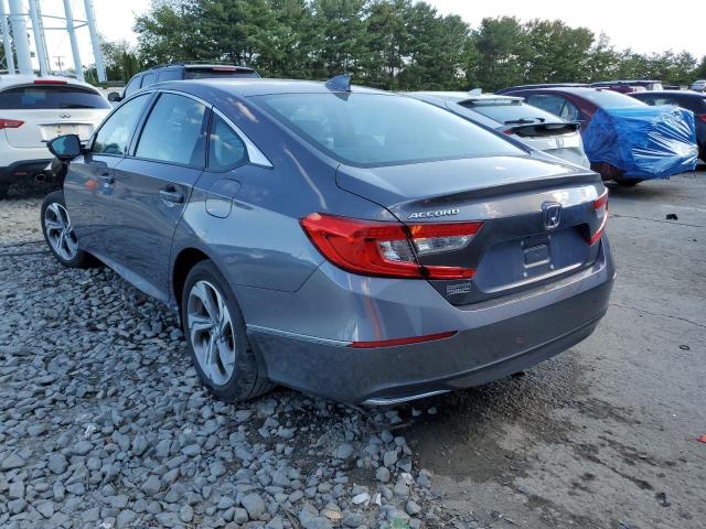 1HGCV1F51LA131929 - 2020 HONDA ACCORD EXL GRAY photo 3