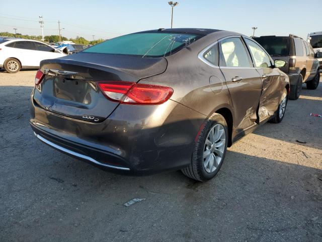 1C3CCCCBXFN544363 - 2015 CHRYSLER 200 C GRAY photo 4