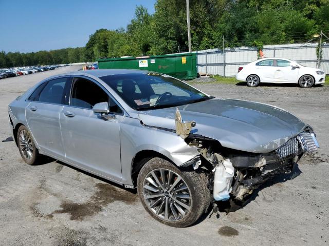 3LN6L5KU8HR600562 - 2017 LINCOLN MKZ HYBRID SILVER photo 1