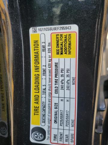 1G11C5SL6EF295943 - 2014 CHEVROLET MALIBU 1LT 黑色 照片 10