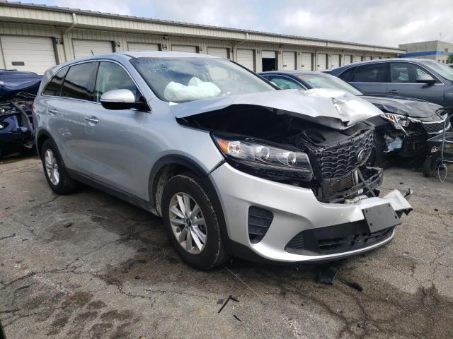 5XYPG4A39KG514677 - 2019 KIA SORENTO L SILVER photo 1