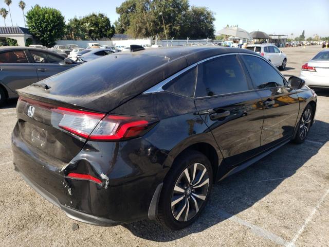 19XFL1H77NE002464 - 2022 HONDA CIVIC EXL 黑色 照片 4